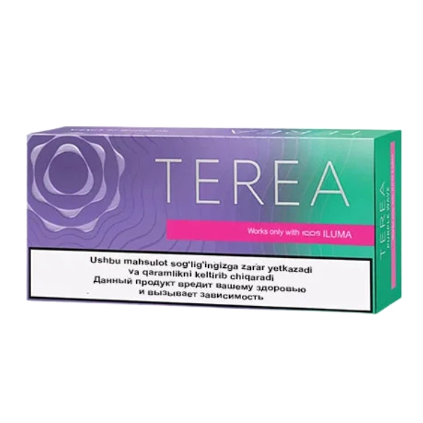 IQOS TEREA Purple Wave Uzbekistan Cigarette in Dubai, UAE