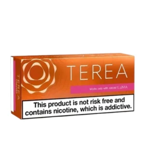 Home 38 IQOS TEREA Amber Swiss Edition tobacco sticks pack for IQOS ILUMA