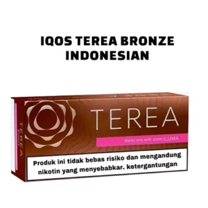IQOS TEREA Bronze Indonesian sticks for IQOS ILUMA with balanced tobacco flavor available in UAE at TEREA Shop