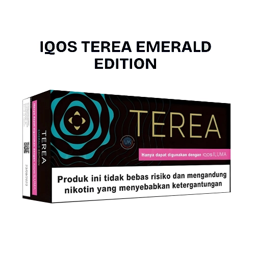 IQOS TEREA Emerald Edition for IQOS ILUMA UAE | TEREA Shop IQOS TEREA Emerald Edition sticks for IQOS ILUMA with refreshing menthol tobacco flavor available in UAE at TEREA Shop