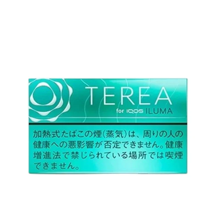 IQOS TEREA Mint Japan UAE IQOS TEREA Mint Japan tobacco sticks pack for IQOS ILUMA