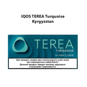Home 13 TEREA Turquoise Kyrgyzstan heated tobacco sticks for IQOS ILUMA | Terea Shop UAE