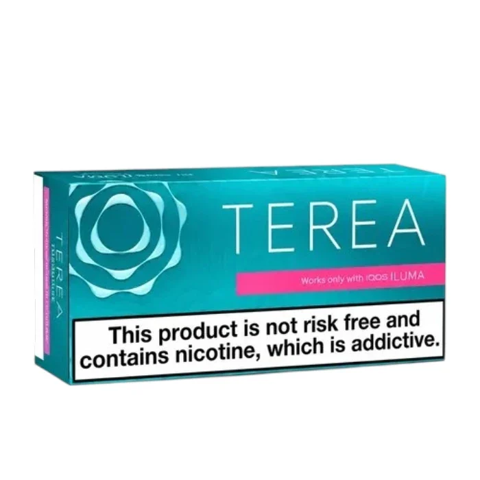 IQOS TEREA Turquoise Swiss Edition UAE IQOS TEREA Turquoise Swiss Edition tobacco sticks pack for IQOS ILUMA