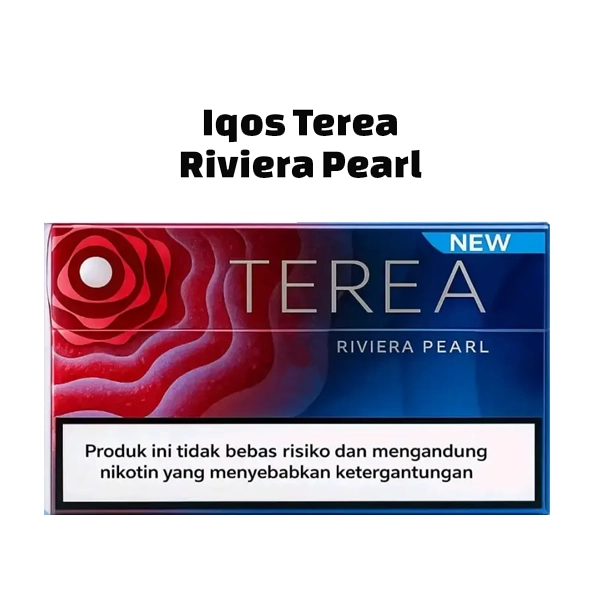 IQOS TEREA Riviera Pearl Indonesia for IQOS ILUMA UAE | TEREA Shop IQOS TEREA Riviera Pearl Indonesia sticks for IQOS ILUMA with raspberry, floral, and refreshing menthol capsule flavor available in UAE at TEREA Shop