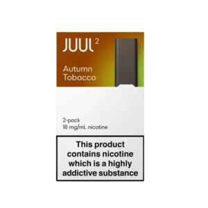 JUUL 2 Autumn Tobacco prefilled nicotine salt pods pack