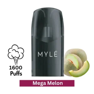 MYLE V5 Mega Melon mixed melon juicy flavor pods UAE