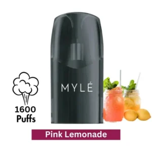 Home 39 MYLE V5 Pink Lemonade refreshing summer berry drink pods UAE
