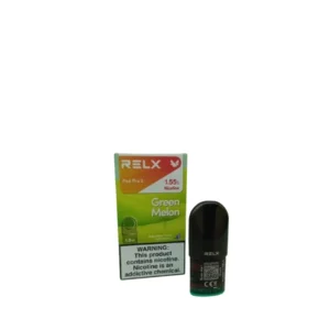 Home 31 RELX Pod Pro 2 Green Melon sweet honeydew flavor nicotine salt pod