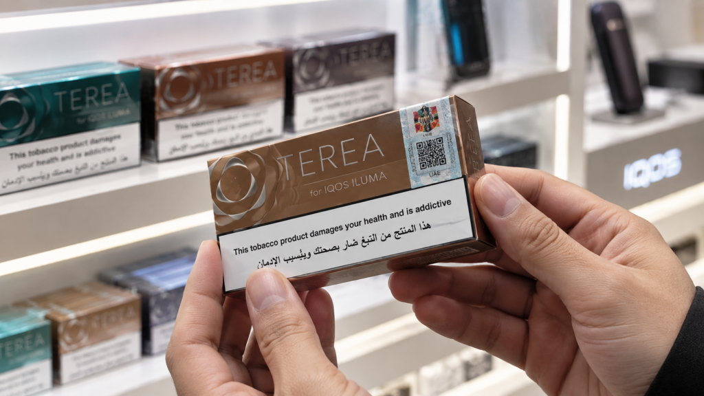 TEREA sticks in Dubai